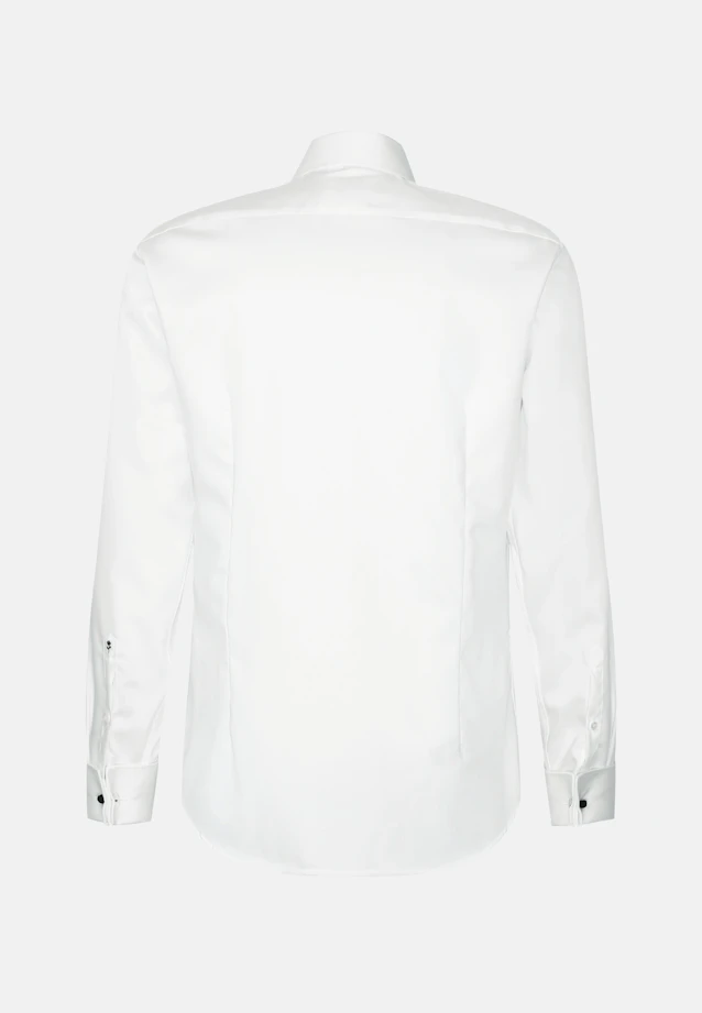 Shaped Chemise de smoking Uni in Blanc |  Seidensticker Onlineshop