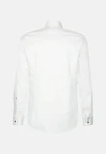 Shaped Chemise de smoking Uni in Blanc |  Seidensticker Onlineshop