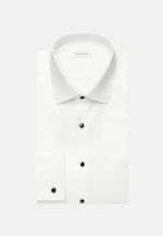 Shaped Chemise de smoking Uni in Blanc |  Seidensticker Onlineshop