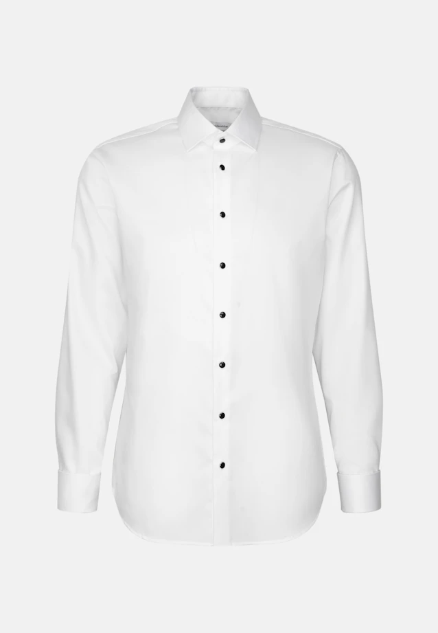 Shaped Chemise de smoking Uni in Blanc |  Seidensticker Onlineshop
