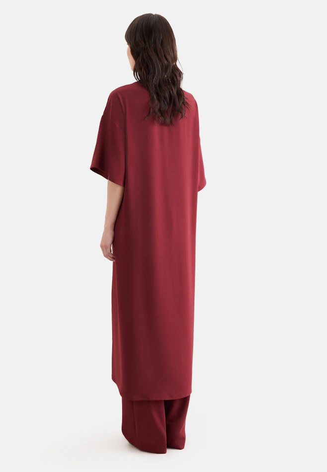 Kimono fluide avec poches latérales dans Rouge | Boutique en ligne Seidensticker