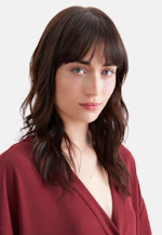 Flowing kimono with side pockets in Rot |  Seidensticker Onlineshop