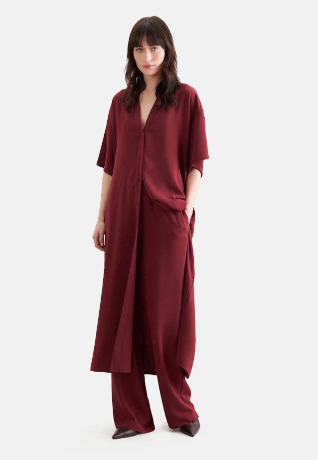 Kimono fluide avec poches latérales in Rouge |  Seidensticker Onlineshop