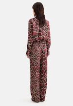 Pantalon fluide avec ceinture élastique et passants de ceinture in Rouge |  Seidensticker Onlineshop