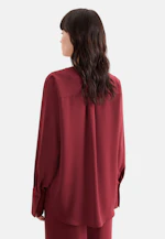 Fließende Tunika mit Stehkragen in Rot |  Seidensticker Onlineshop