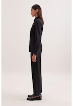 Classic blouse Uni in Schwarz |  Seidensticker Onlineshop