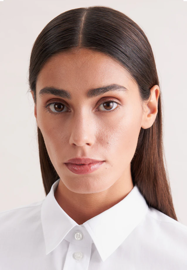 Klassische Bluse Uni in Weiß |  Seidensticker Onlineshop