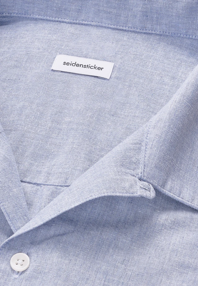 Regular Chemise resort Uni in Bleu Clair |  Seidensticker Onlineshop