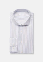 Regular Chemise en lin Rayures in Bleu Clair |  Seidensticker Onlineshop