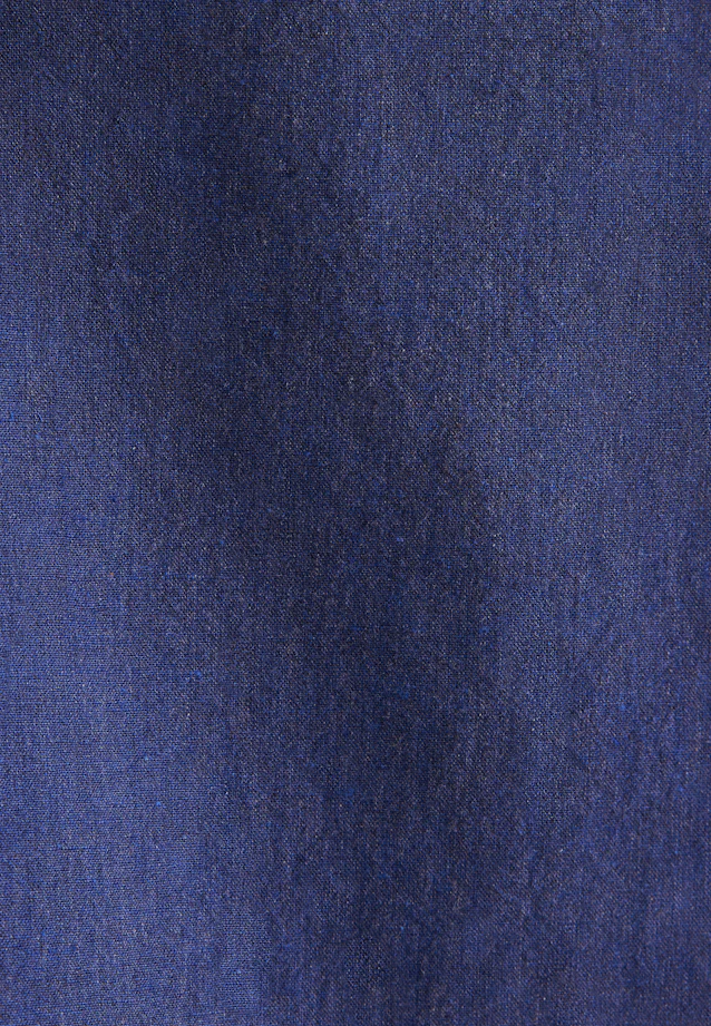 Slim Chemise en lin Uni in Bleu Foncé |  Seidensticker Onlineshop