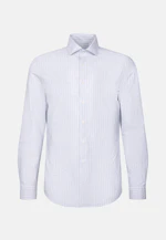 Slim Chemise en lin Rayures in Bleu Clair |  Seidensticker Onlineshop