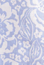 Slim Leinenhemd Druck in Hellblau |  Seidensticker Onlineshop