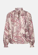 Playful tunic blouse with ruffle details in Rosa |  Seidensticker Onlineshop