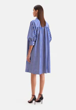 Hemdblusenkleid mit 3/4 Arm in Mittelblau |  Seidensticker Onlineshop