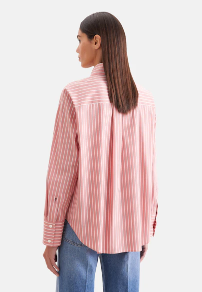 Chemisier chemisier ligne A en popeline extensible in Rose Fuchsia |  Seidensticker Onlineshop