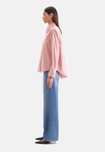 Hemdbluse in A- Linie aus Popeline Stretch in Rosa |  Seidensticker Onlineshop