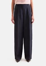 Pantalon plissé en 100 % lin in Noir |  Seidensticker Onlineshop