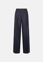 Pantalon plissé en 100 % lin in Noir |  Seidensticker Onlineshop