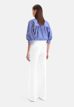 Pantalon plissé en 100 % lin in Blanc |  Seidensticker Onlineshop