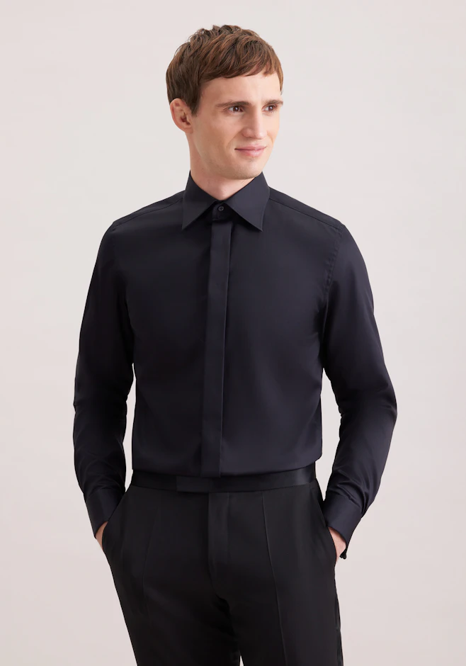 Shaped Gala Uni in Schwarz | Seidensticker Onlineshop