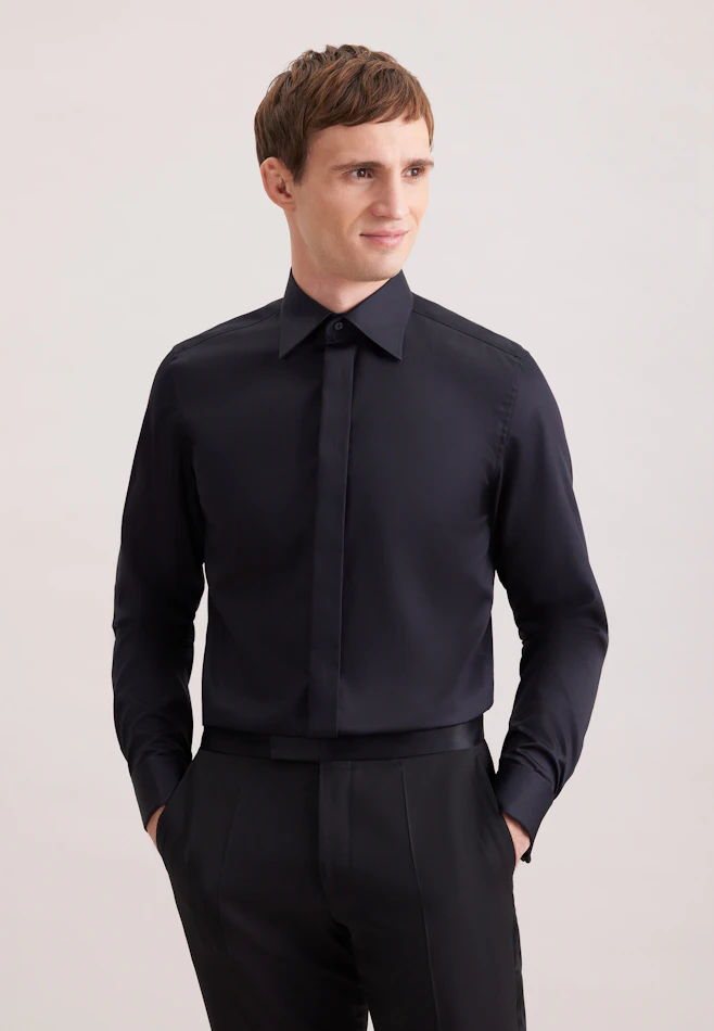 Shaped Gala Uni in Schwarz | Seidensticker Onlineshop