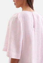 Shirt mit Glockenärmeln aus 100% Leinen in Rosa |  Seidensticker Onlineshop
