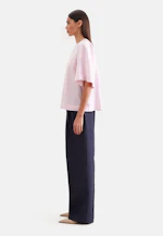 Shirt mit Glockenärmeln aus 100% Leinen in Rosa |  Seidensticker Onlineshop
