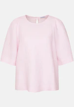 Shirt mit Glockenärmeln aus 100% Leinen in Rosa |  Seidensticker Onlineshop