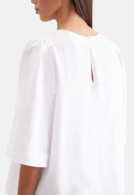 Shirt mit Glockenärmeln aus 100% Leinen in Weiß |  Seidensticker Onlineshop