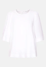 Shirt mit Glockenärmeln aus 100% Leinen in Weiß |  Seidensticker Onlineshop