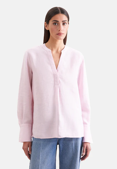 Tunique blouse faite à 100 % de lin in Rose Fuchsia |  Seidensticker Onlineshop