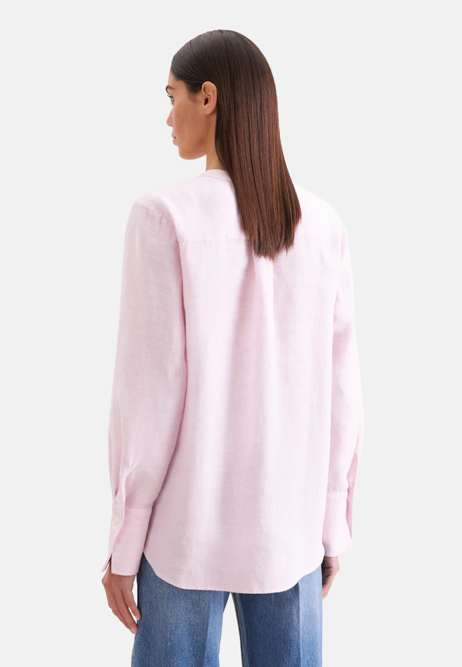 Tunikabluse aus 100% Leinen in Rosa | Seidensticker Onlineshop