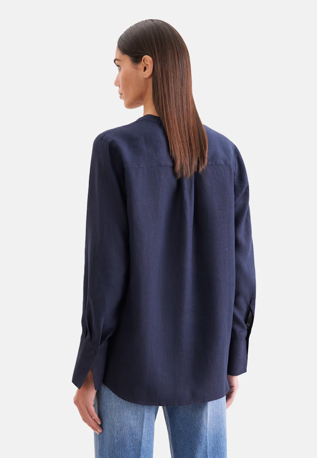 Tunique blouse faite à 100 % de lin in Bleu Foncé |  Seidensticker Onlineshop