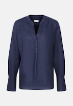 Tunique blouse faite à 100 % de lin in Bleu Foncé |  Seidensticker Onlineshop