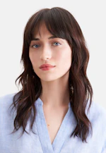 Tunique blouse faite à 100 % de lin in Bleu Clair |  Seidensticker Onlineshop