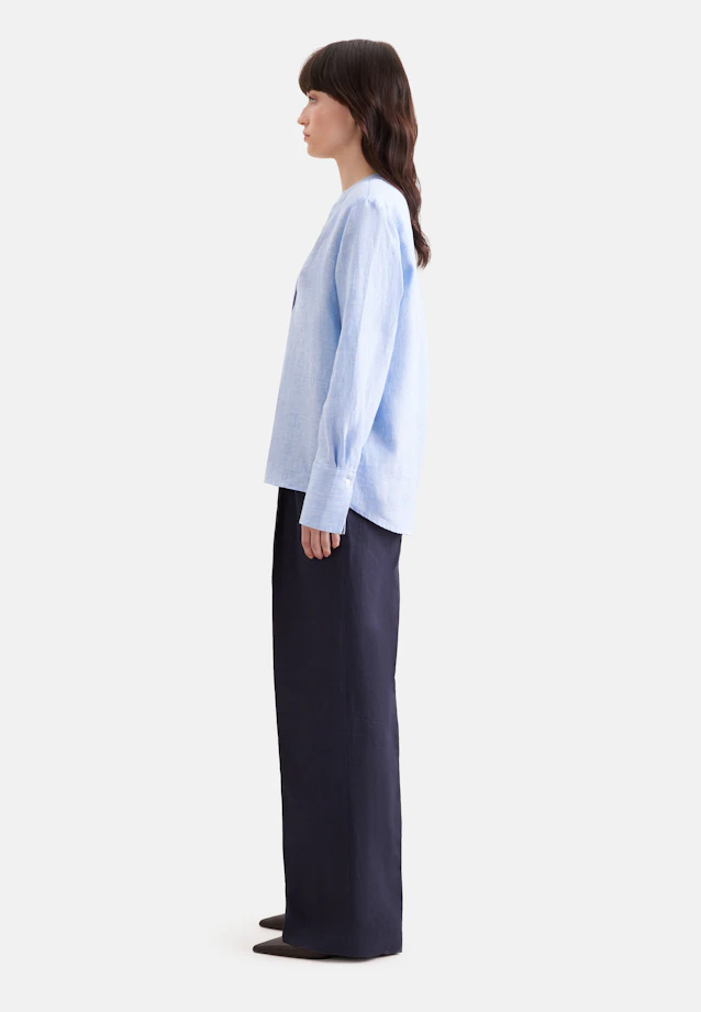 Tunique blouse faite à 100 % de lin in Bleu Clair |  Seidensticker Onlineshop