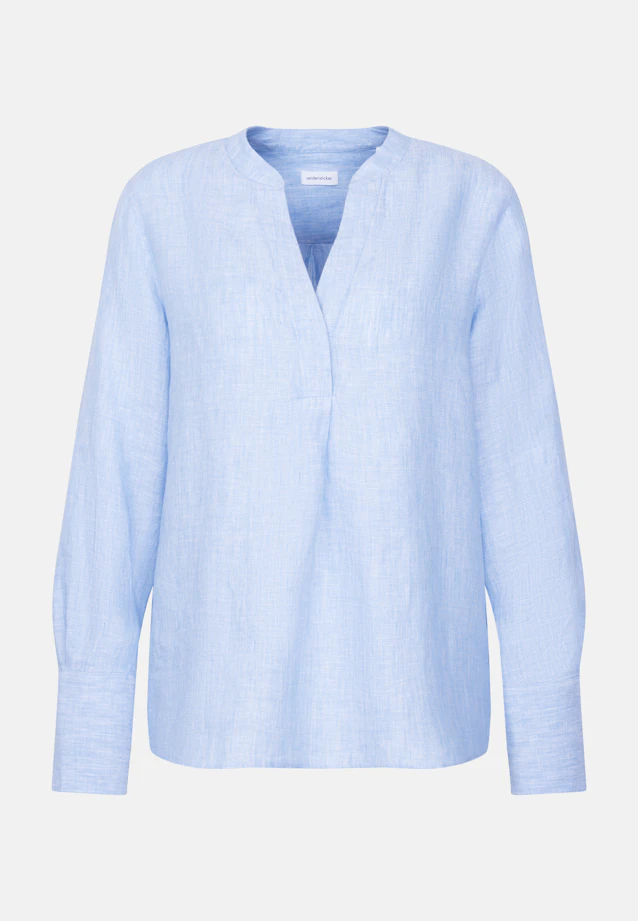 Tunique blouse faite à 100 % de lin in Bleu Clair |  Seidensticker Onlineshop