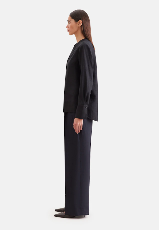 Tunique blouse faite à 100 % de lin in Noir |  Seidensticker Onlineshop
