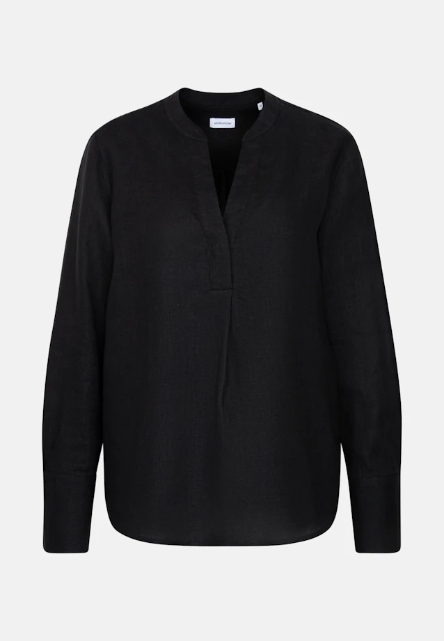 Tunique blouse faite à 100 % de lin in Noir |  Seidensticker Onlineshop