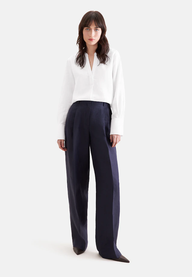 Tunique blouse faite à 100 % de lin in Blanc |  Seidensticker Onlineshop