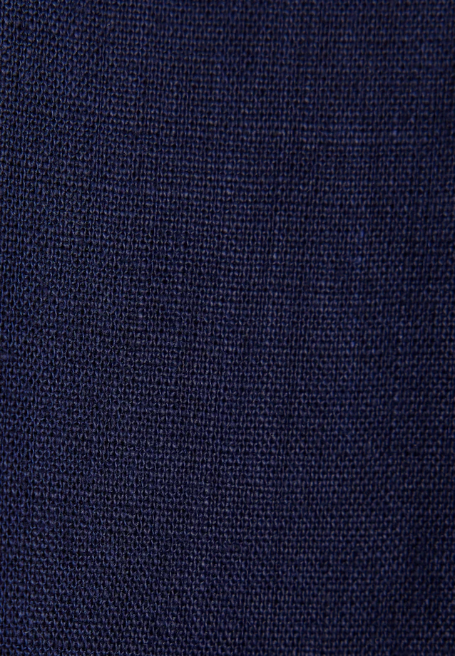 Tunic dress made of 100% linen in Dunkelblau |  Seidensticker Onlineshop