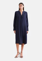 Tunikakleid aus 100% Leinen in Dunkelblau |  Seidensticker Onlineshop