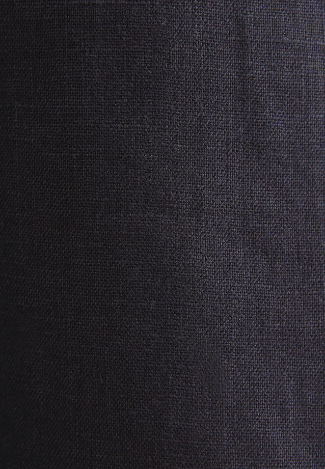 Tunic dress made of 100% linen in Schwarz |  Seidensticker Onlineshop
