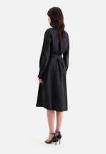 Tunic dress made of 100% linen in Schwarz |  Seidensticker Onlineshop