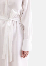 Tunic dress made of 100% linen in Weiß |  Seidensticker Onlineshop