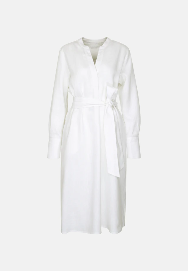 Tunikakleid aus 100% Leinen in Weiß |  Seidensticker Onlineshop