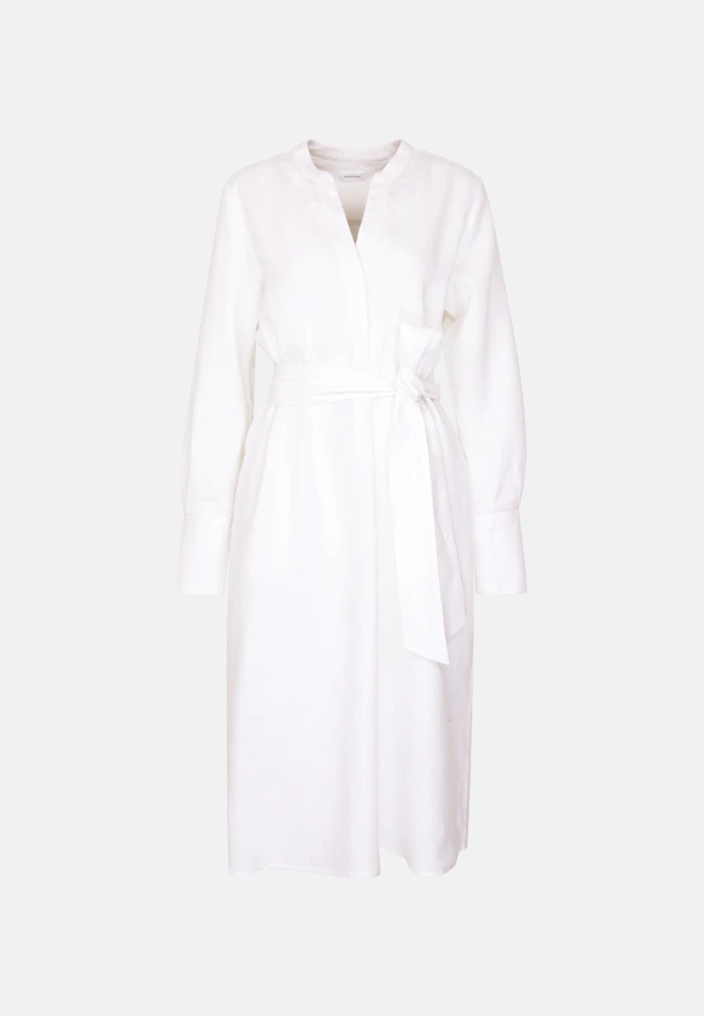 Tunic dress made of 100% linen in Weiß |  Seidensticker Onlineshop
