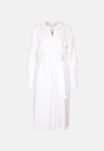 Tunic dress made of 100% linen in Weiß |  Seidensticker Onlineshop