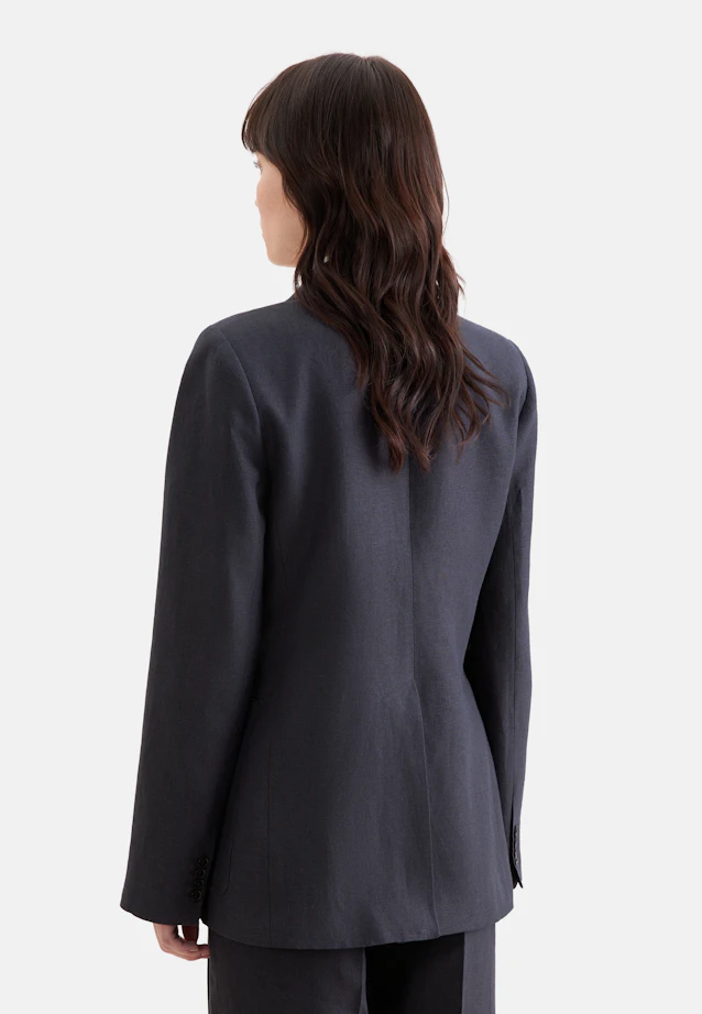 Blazer à deux boutons en 100 % lin in Noir |  Seidensticker Onlineshop
