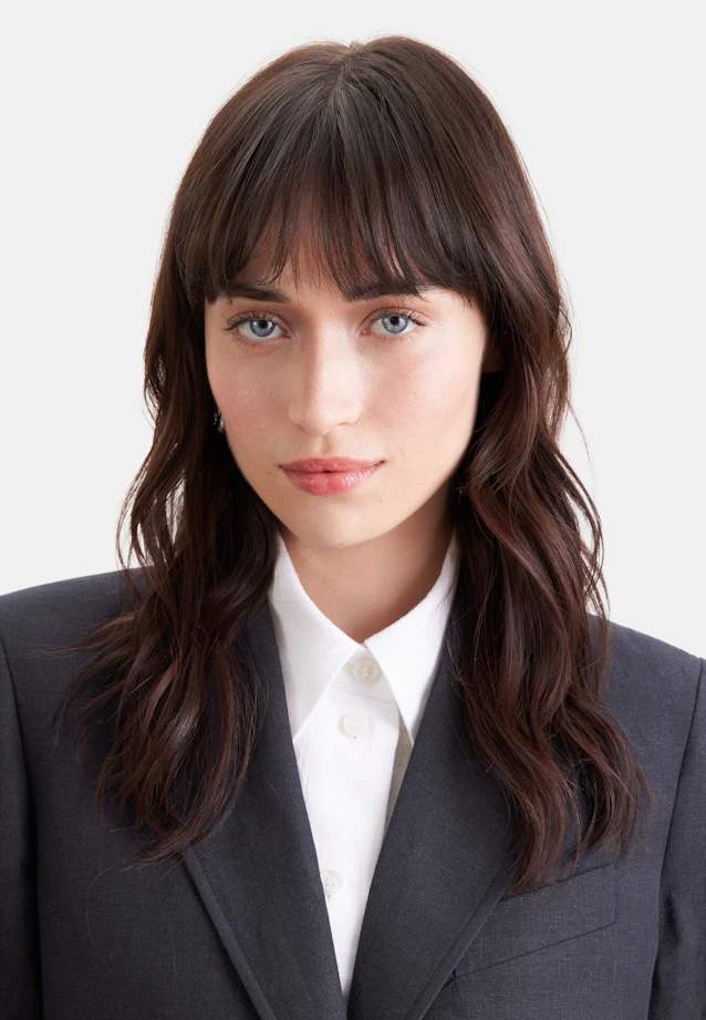 Blazer à deux boutons en 100 % lin in Noir |  Seidensticker Onlineshop